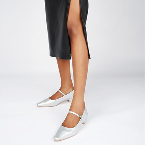 Image of C.Paravano Women's Pumps | Mary Jane Flats | Low Heel Dress Shoes | Convertible Heel Shoes