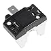 110v 220V Refrigerator Overload Switch Freezer Replacement Parts Relay 1/2-1/6HP Overheat Protector Compressor Equipment Tool(3PIN-12OHM)