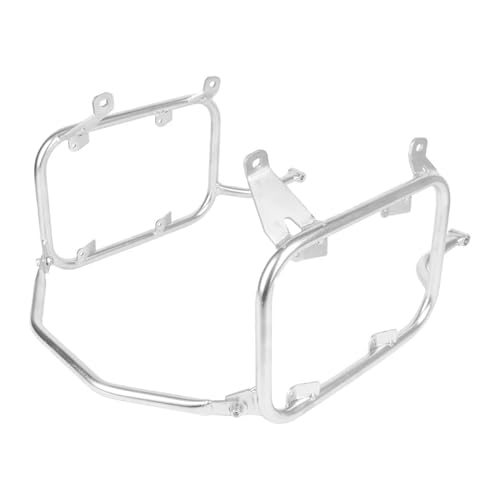 Porte-bagages lateral pour Honda Transalp XL750 en acier chrome