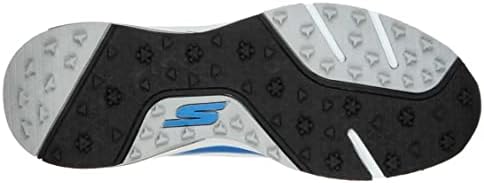 Skechers Mens Go Skech-air Dos Relaxed Fit Golf Shoe, Black/Gold, 11 | Image 5
