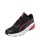 Puma Unisex Adults Cell Glare Road Running Shoes, Puma Black-For All Time Red, 36 EU