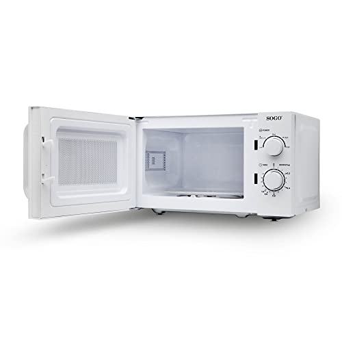SOGO-SS-758-horno-microondas-Sin-Grill-de-instalacion-libre-y-capacidad-20-Litros-con-5-potencias-700-Watts-Color-blanco