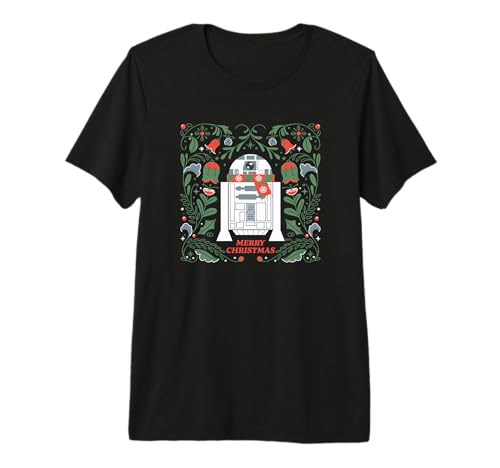 T-shirt Star Wars R2D2 de Noël idéal pour le réveillon