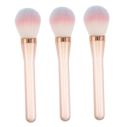 FRCOLOR 3 Pinceles De Maquillaje Coloridos Pinceles De Contorno Pincel Para Difuminar