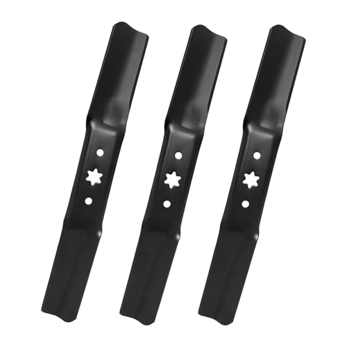 IDEASURE 942-05056A Mower Blades for 54 Deck 942-05056 Medium Lift Blades Compatible with Cub Cad-et RZT-L54 XT1 XT2 Craftsman Riding Mower Troy-Bilt MTD Replaces 742-05056A 742-05056 3 Pack