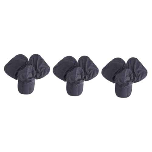 Visière de protection solaire pour la pêche : chapeau anti-UV pliable Healeved 3pcs