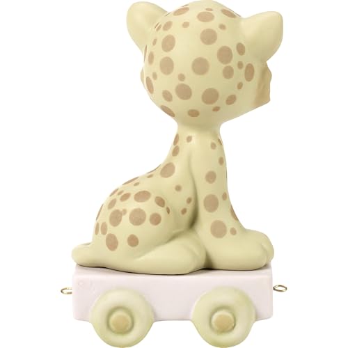 Precious Moments Birthday Train Age 7 Figurine: Wishing You Grr-Eatness, Leopard Theme, Unique Gift for Seventh Birthday, Porcelain Collectible, 142027 - Image 5