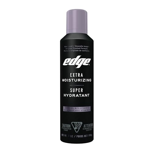 Edge Extra Moisturizing Shaving Gel, 198g
