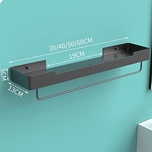 壁に取り付けられたバスルームシャワーキャディ - 接着剤