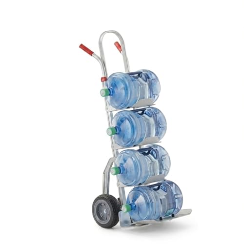 Carretilla manual aluminio 500 lb con ruedas planas 10 pulg