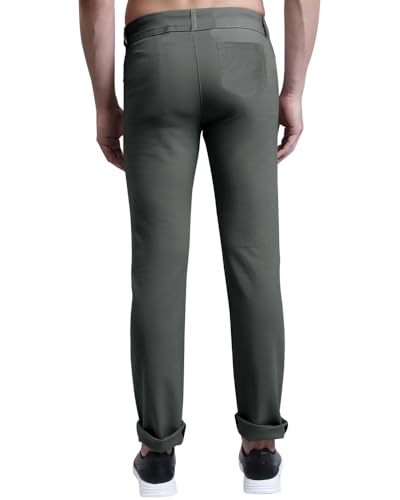 Image of Noble Monk Men's Regular Fit Mid Rise Pants
