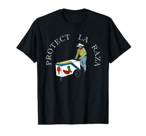 Paletero Potect La Raza Paletas Mexicanas Jefe Tee T-Shirt