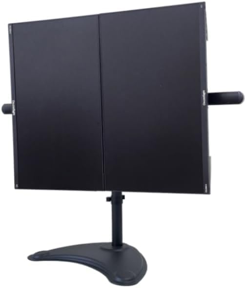 Image of KS Doublesight Displays 2 Full HD 24 inch Monitors Dual Monitor Stand (1920 x 1080), 75Hz