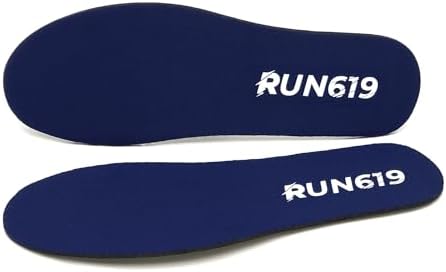 Run 619 Zero Drop - Plantillas para zapatos, forma tradicional, f...
