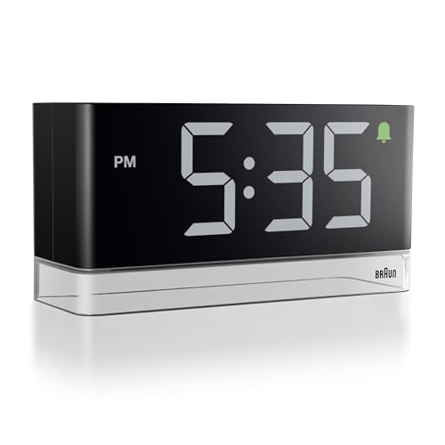 Ampio pannello di controllo touch per la funzione snooze e la luce notturna.