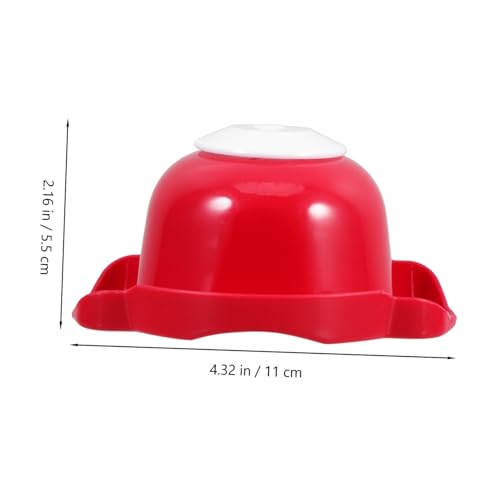 Protector de dedos para cortar verduras rojo ABS miniatura 2