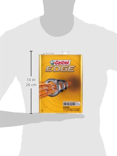 Amazon | Castrol(カストロール) エンジンオイル EDGE 0W-40 API SP 4L