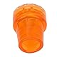 10 Stück Krückenspitze, 19 Mm Gummi-Krückenspitze, Universelle Gehstockspitze, Strapazierfähige Gehstock-Ersatzspitze (Orange)
