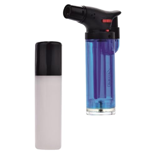 Accendino Accendigas Caramellatore + Ricarica Gas (1, blu)