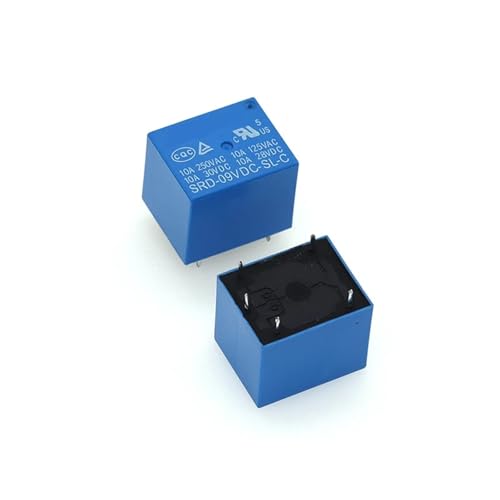 Relé SRD-06VDC-SL-C microcontrolador interruptor electromagnético 6V 5 pines lote de 10 2
