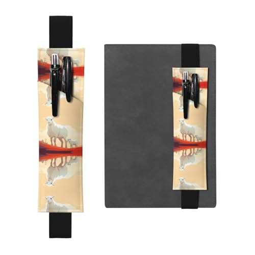 Sistema di fissaggio stabile: dotato di connessione elastica, che si adatta perfettamente al bordo del notebook, impedendo efficacemente agli strumenti di scrittura di scivolare o di posizionarsi male e mantenendo la scrivania pulita.