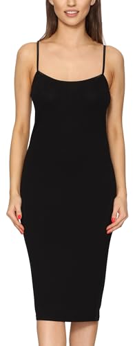 Merry Style Combinación Vestido Interior Mujer MS10-402 (Negro, S)