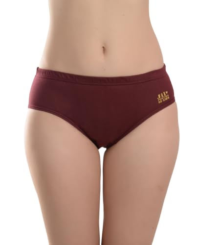 Image of Panty Set for Women | Printed Mid Waist Cotton Panties for Women Combo | Hipster Briefs | Soft Breathable Innerwear for Women | Ladies Innerwear | Pack of 5