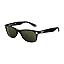 Shiny Black Frame Solid Black