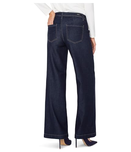 Liverpool Women's Mid-Rise Trouser Wide Leg with Seaming 32" Inseam2