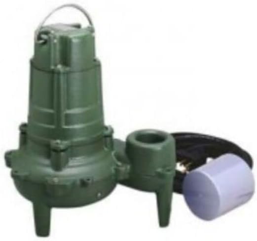 Zoeller 267-0057 Model 72 1-1/2 in. 3/10 hp 115V 9 ft. Stainless Steel Sump Pump Green
