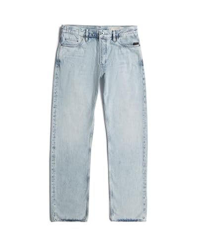 Pantalon en jean G-Star bleu coupe regular straight taille 26 - 4