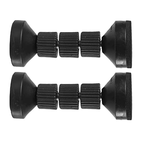 2 pièces réglables de 9,5 cm à 11 cm pour cadre de lit fileté, outil anti-tremblement, protégez des têtes de lit de chevet qui empêchent le, noir Cover