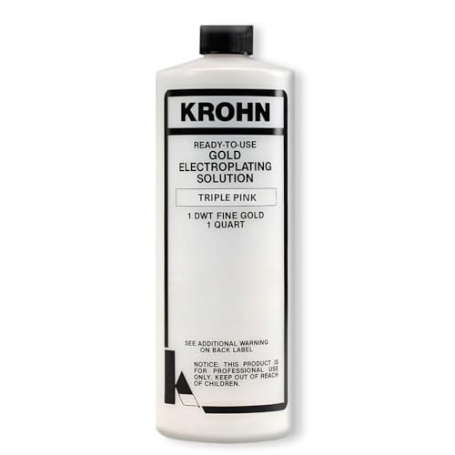 Solución de baño Krohn Gold Triple Pink 1 Quart 32 oz miniatura 1