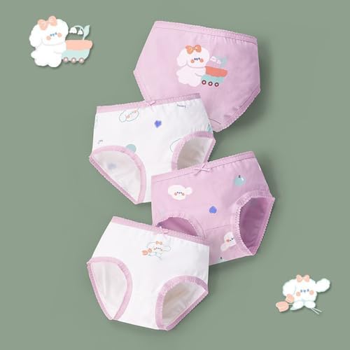 Image of benetia Girls' Underwear Soft Cotton 6-8 Pack
