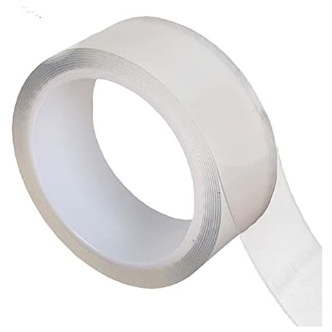 WSWJDW Home Kitchen Sink Gap Waterproof Mold Strong Self-adhesive Transparent Tape Bathroom Gap Self-adhesive Water Seal Tool,50mm width,10M Cover