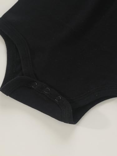 JYHOPE 5-Pack Newborn Infant Short Sleeve Pure Color Romper Bodysuit For Baby Girls And Boys Toddler Summer Clothes3