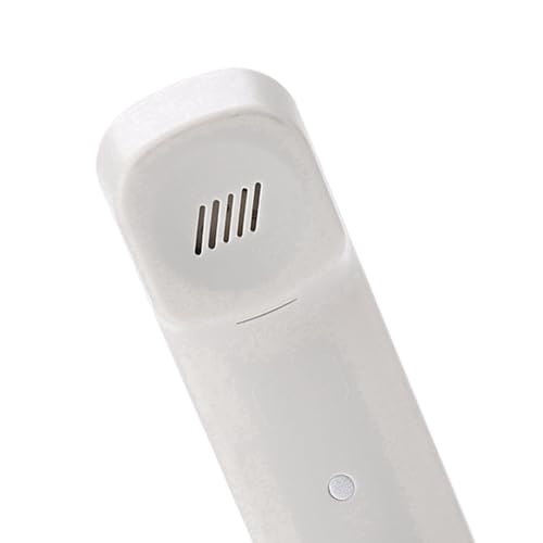 Teléfono básico con cable para escritorio y pared blanco miniatura 5