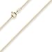 Produktbild 1,6mm Panzerkette Goldkette Collier Halskette aus 585 Gold Gelbgold 55cm