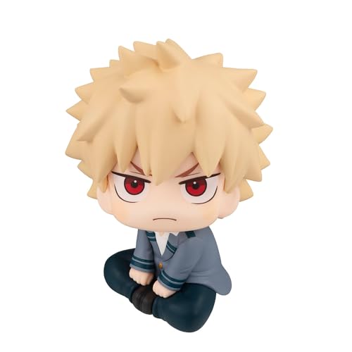 YLQANONG Midoriya Izuku Look Up Figures MHA Todoroki Shouto Anime Figure Statues MHA Anime Action Figurine 10CM(3.94IN)