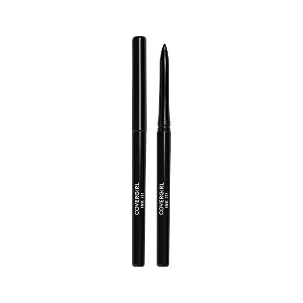 COVERGIRL Ink It By Perfect Point Plus Long Lasting Waterproof Eyeliner, Black, 0.012 Oz (Pack of 1)