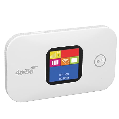 Image of HEEPDD Mobile WiFi Hotspot, Compact with 150Mbps Speed for Office Users Mobile WiFi Hotspot, 4G LTE Router Slim Nan Computer Supplies
