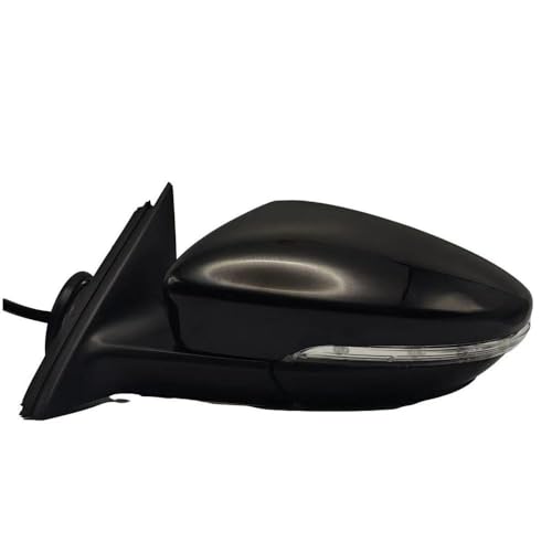 Rétroviseur Passat 2011-2018 noir gauche 8 pin pour bloc rétroviseur voiture