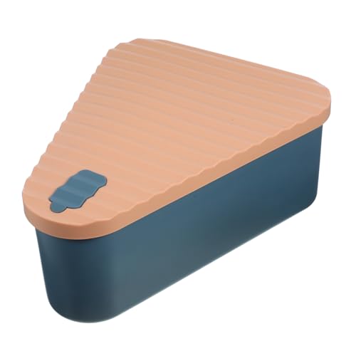 ABOOFAN Pizza Container Silicone Pizza Storage Box for Fresh Keeping and Sealing for Takeaway Pastry Storage Lightweight and Easy to Clean