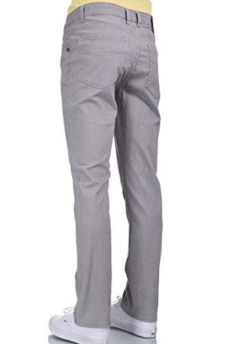 Eagle Blue Jeans Men RURACO Stretch Slim fit Gray Colored Denim Twill Pant Size 30-384