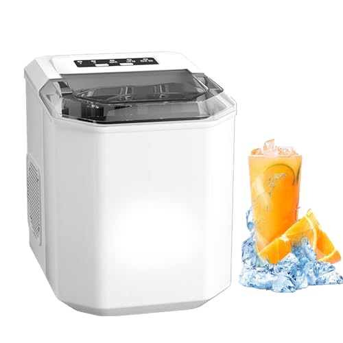 Máquina de hielo portátil para mesada 12Kg en 24hrs