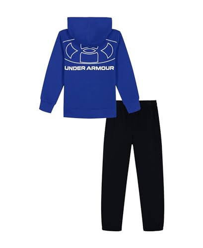 Under Armour boys Long Sleeve Logo Hoodie & Joggers Set, Baby & Toddler2