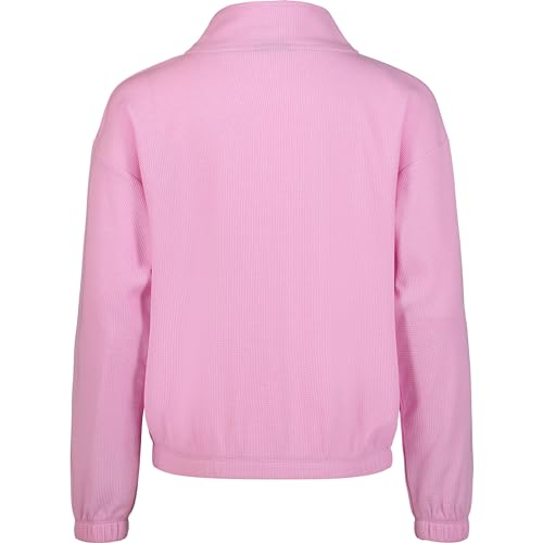 Under Armour UA THERMAL 1/4 ZIP, Pink Dawn Waffle Knit Quarter Zip, YS2