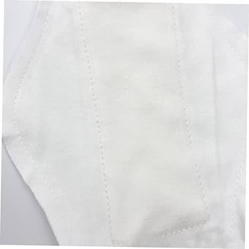 Healeved 12 Peças 1 Cueca Absorvente Higiênico Lavável Cinto De Pano Calcinha Absorvente Absorvente