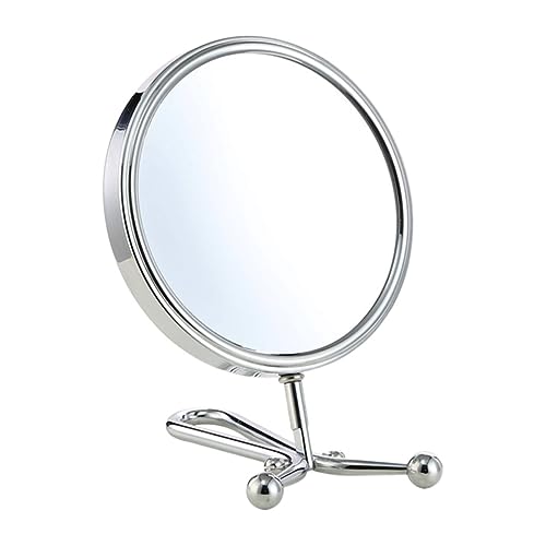 Espejo para Maquillaje Giratorio con Luz y Lupa