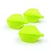 CUESOUL DIY TERO AK4 Dart Flights Shield Shape,Set of 3 pcs (Green)